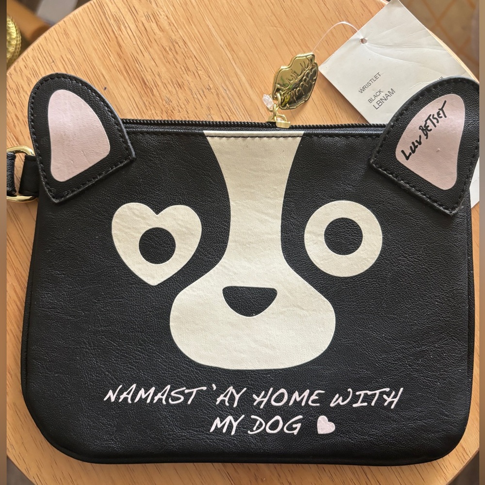 Betsey Johnson Dog Lovers Wristlet